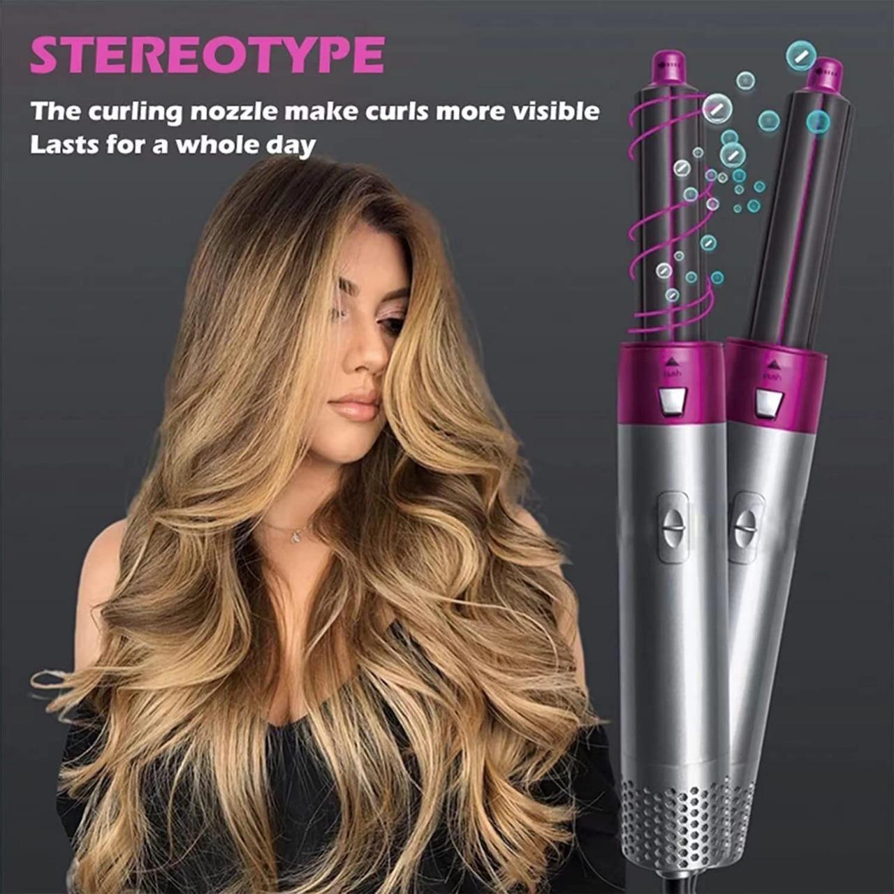 💇♀️ 5-in-1 Hot Air Brush – Your All-in-One Hair Styling Solution