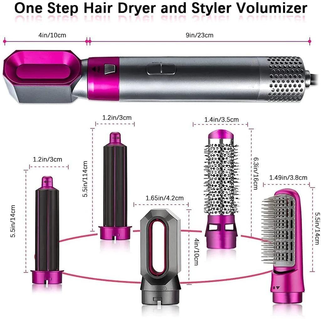 💇♀️ 5-in-1 Hot Air Brush – Your All-in-One Hair Styling Solution
