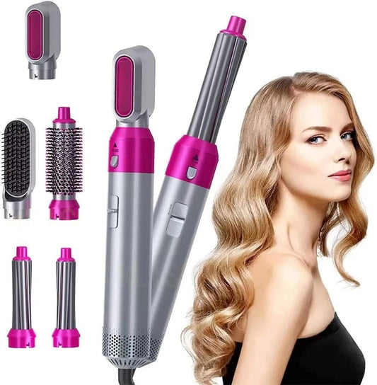 💇♀️ 5-in-1 Hot Air Brush – Your All-in-One Hair Styling Solution